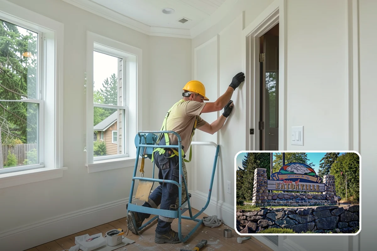 Tray Ceiling Construction in Eatonville, Pierce County, WA - A greater sense of ceiling height and openness