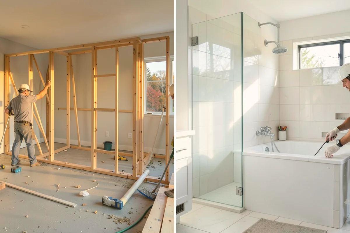Tray Ceiling Construction in Edmonds, Snohomish County, WA - Design the tray size, depth, and any lighting