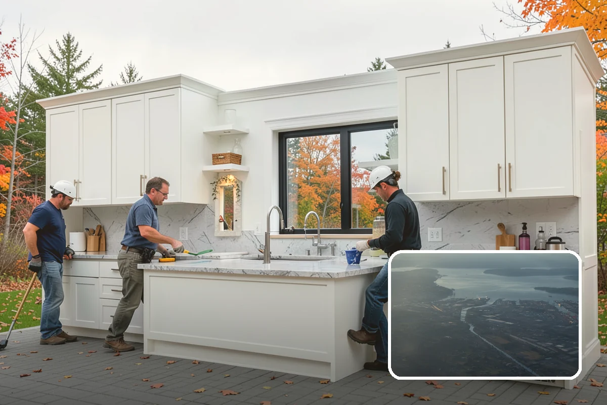 Tray Ceiling Construction in Fife, Pierce County, WA - A greater sense of ceiling height and openness