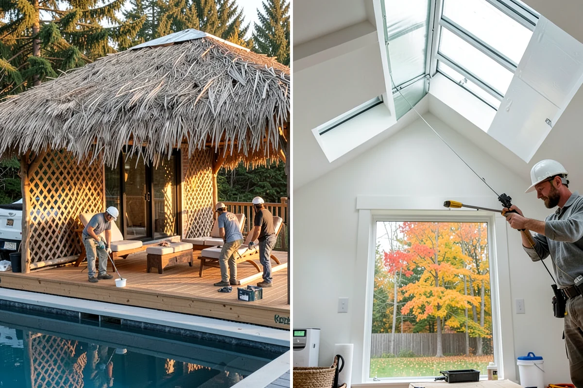 Tray Ceiling Construction in Hunts Point, King County, WA - Design the tray size, depth, and any lighting