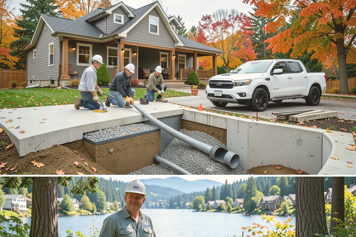 Tray Ceiling Construction in Milton, King County, WA - Tray ceiling construction is indoor work suited to any time of year.