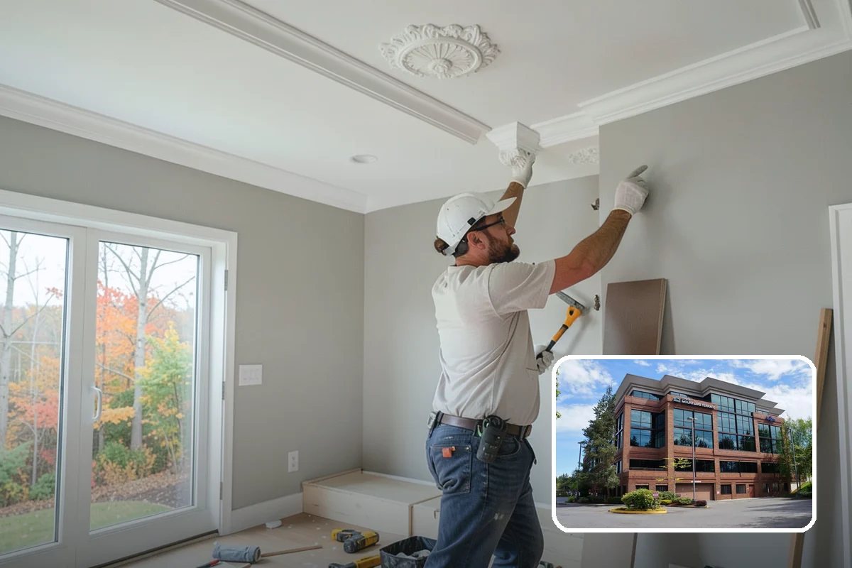 Tray Ceiling Construction in Mountlake Terrace, Snohomish County, WA - A greater sense of ceiling height and openness