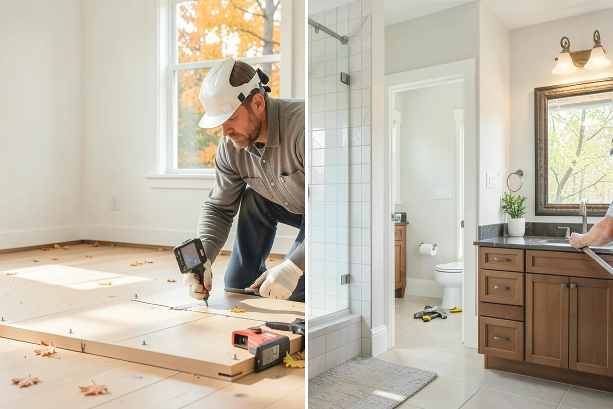 Tray Ceiling Construction in Mountlake Terrace, Snohomish County, WA - Design the tray size, depth, and any lighting