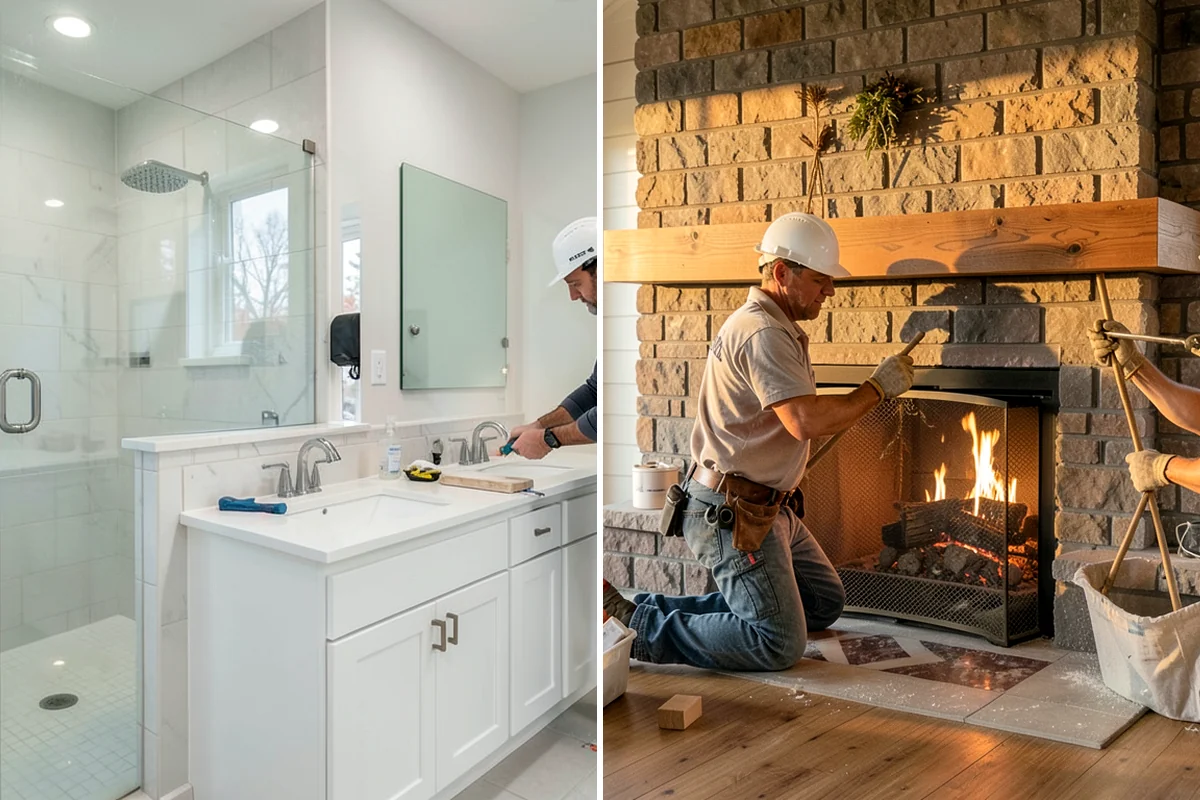 Tray Ceiling Construction in SeaTac, King County, WA - Design the tray size, depth, and any lighting