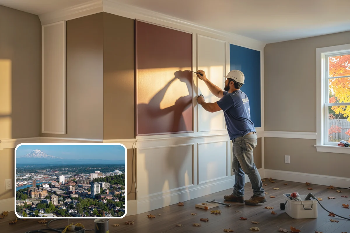 Tray Ceiling Construction in Tacoma, Pierce County, WA - A greater sense of ceiling height and openness