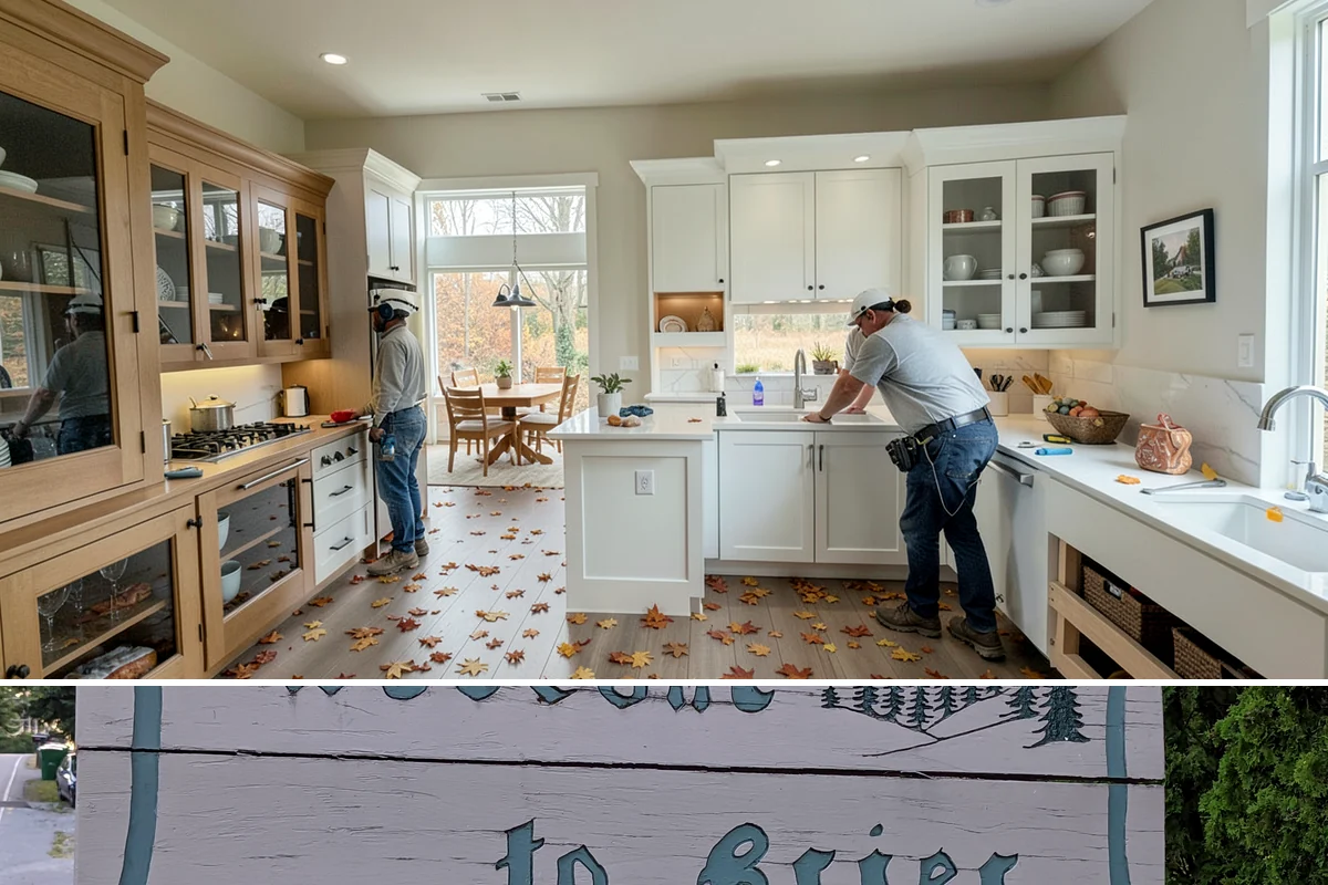 Trellis Construction in Brier, Snohomish County, WA - Early-season installation gives finishes time to set before spring planting takes hold.