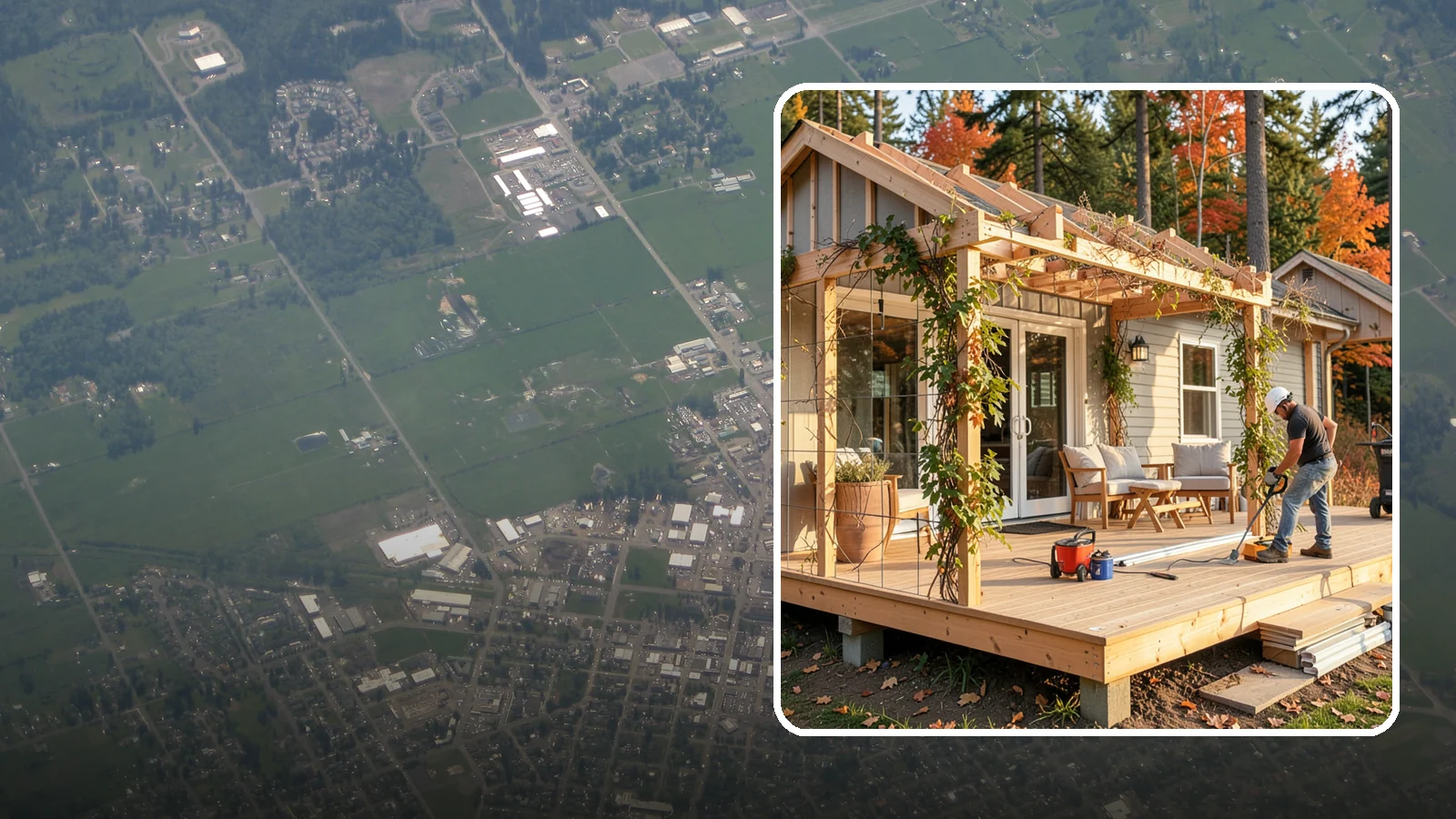 Trellis Construction in Enumclaw, King County, WA - A sturdy custom trellis that supports climbing plants and adds architectural texture to your outdoor space.