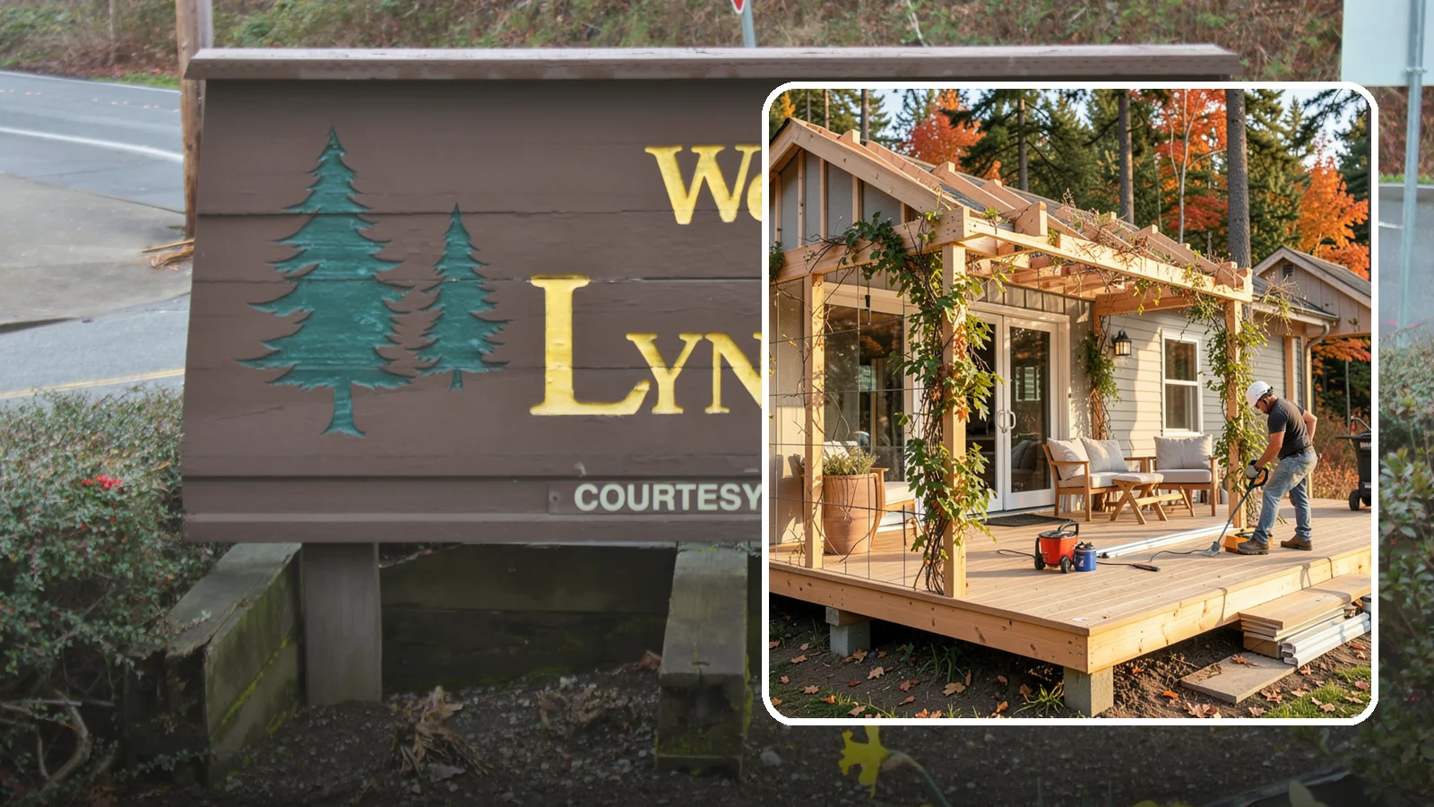 Trellis Construction in Lynnwood, Snohomish County, WA - A sturdy custom trellis that supports climbing plants and adds architectural texture to your outdoor space.