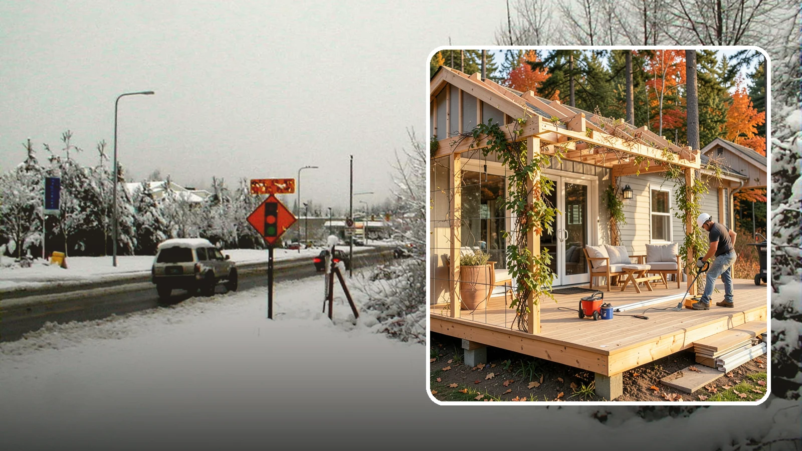 Trellis Construction in Newcastle, King County, WA - A sturdy custom trellis that supports climbing plants and adds architectural texture to your outdoor space.