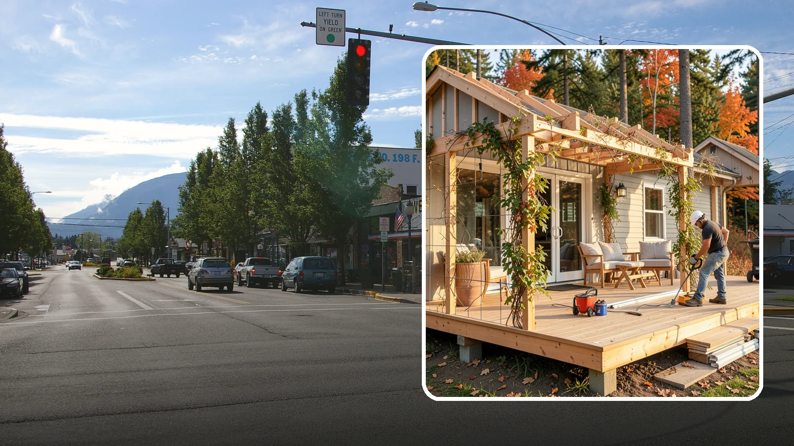 Trellis Construction in North Bend, King County, WA - A sturdy custom trellis that supports climbing plants and adds architectural texture to your outdoor space.