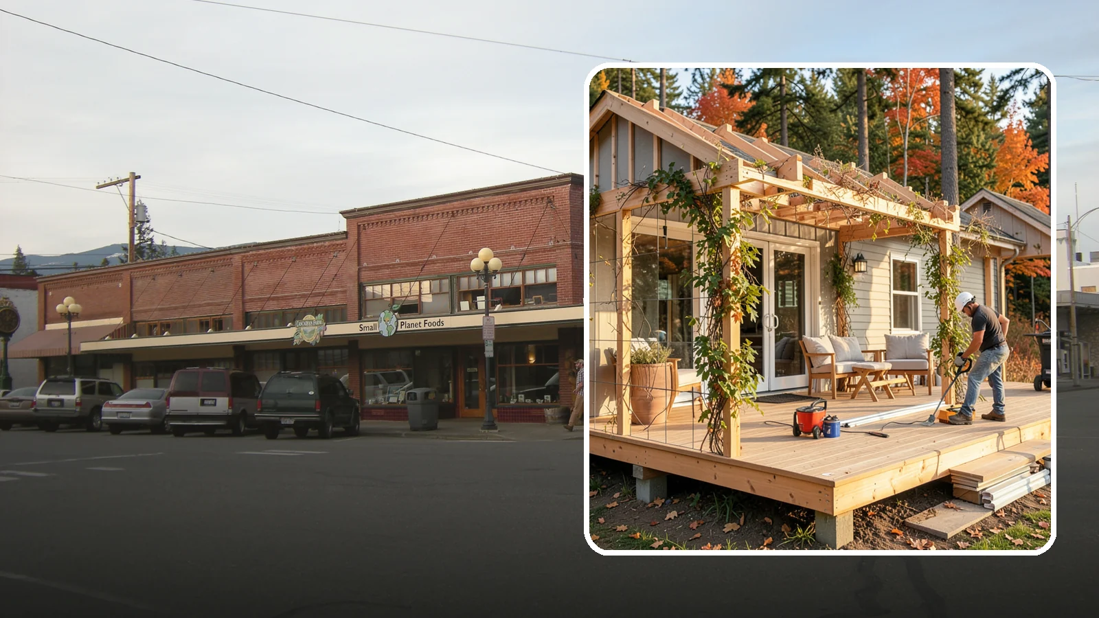 Trellis Construction in Sedro-Woolley, Skagit County, WA - A sturdy custom trellis that supports climbing plants and adds architectural texture to your outdoor space.