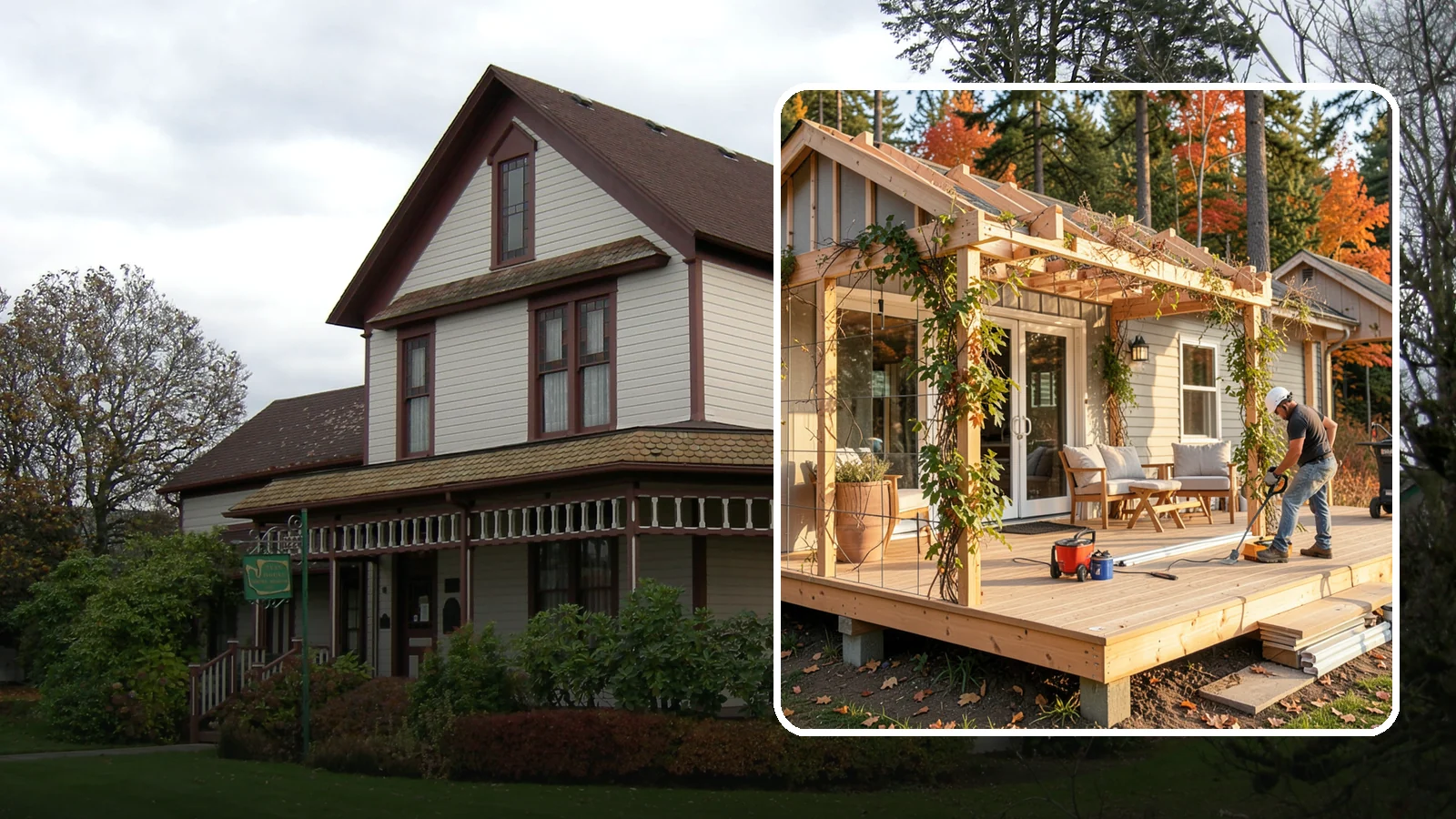 Trellis Construction in Sumner, Pierce County, WA - A sturdy custom trellis that supports climbing plants and adds architectural texture to your outdoor space.