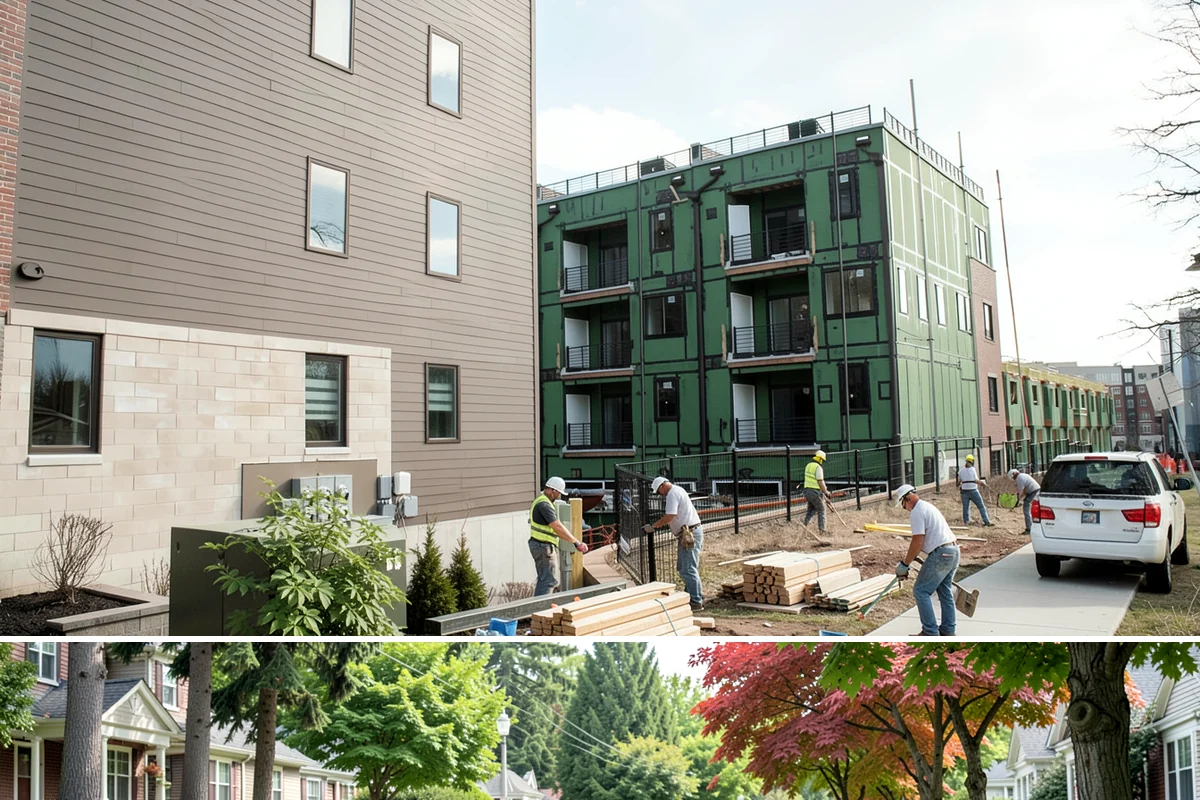 Trim Installation in Beaux Arts Village, King County, WA - Trim installation is an interior task that proceeds on schedule regardless of Western Washington rain, so it fits well into...