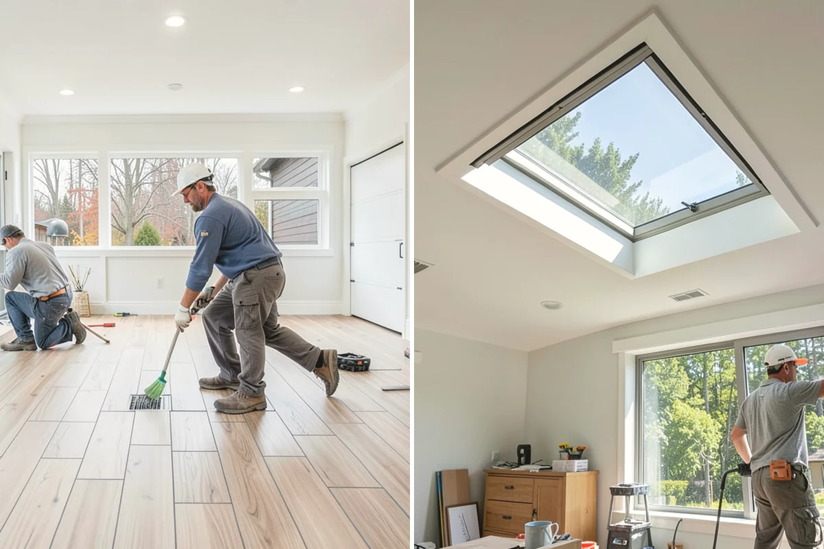 Trim Installation in Black Diamond, King County, WA - Confirm trim profiles and layout with you before ordering