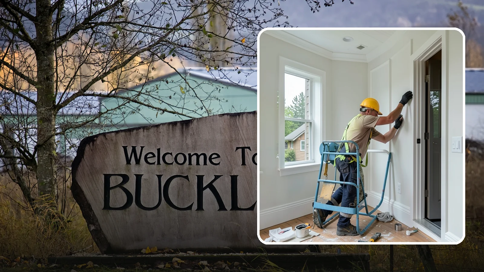 Trim Installation in Buckley, Pierce County, WA - Clean trim installation around doors, windows, floors, and ceilings that frames each room with a finished, intentional edge.