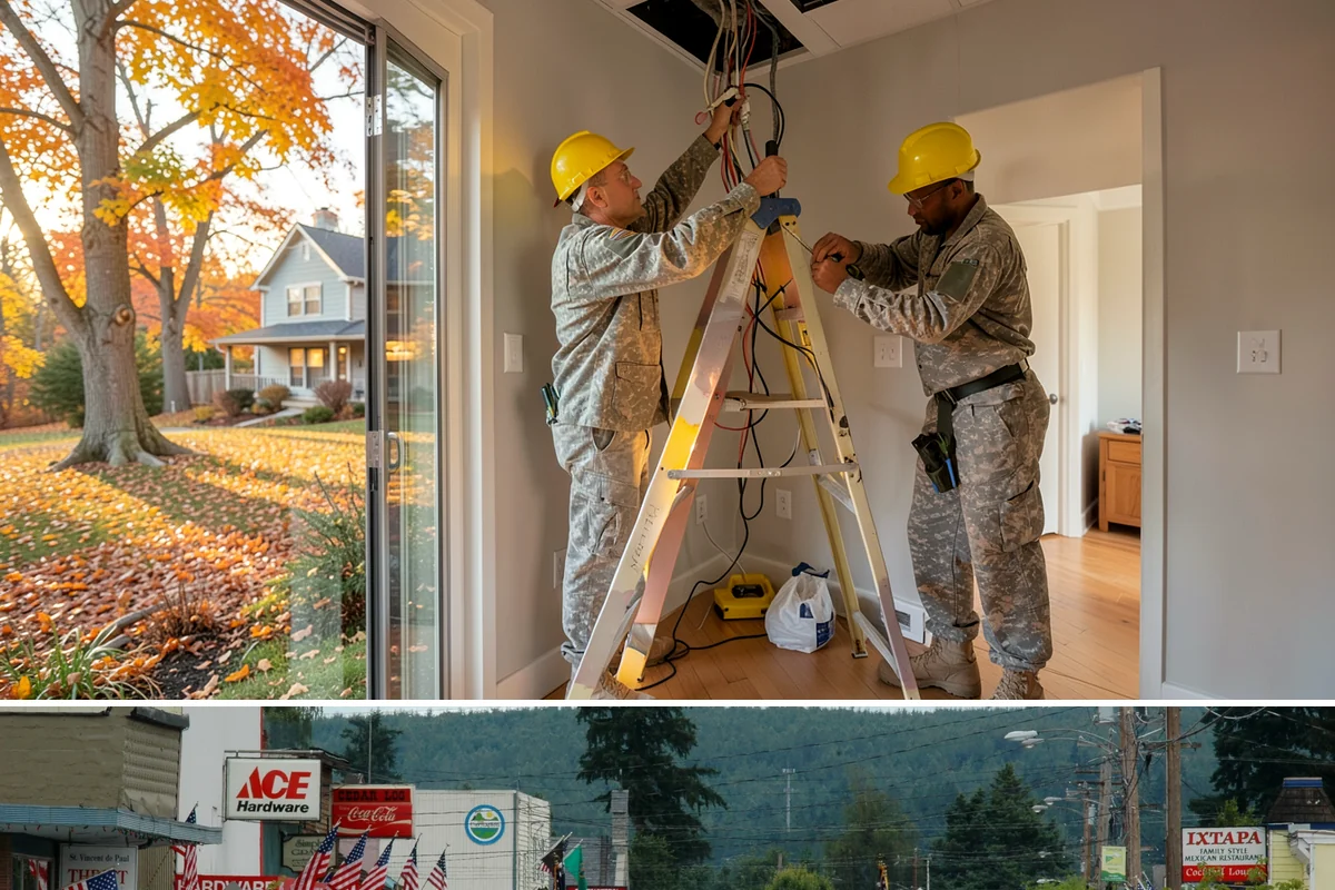 Trim Installation in Carnation, King County, WA - Trim installation is an interior task that proceeds on schedule regardless of Western Washington rain, so it fits well into...
