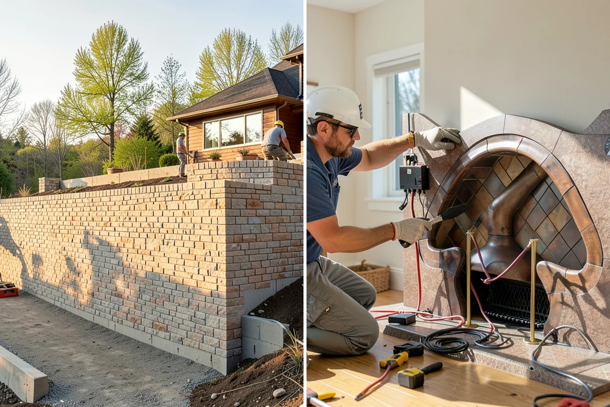 Trim Installation in Concrete, Skagit County, WA - Confirm trim profiles and layout with you before ordering