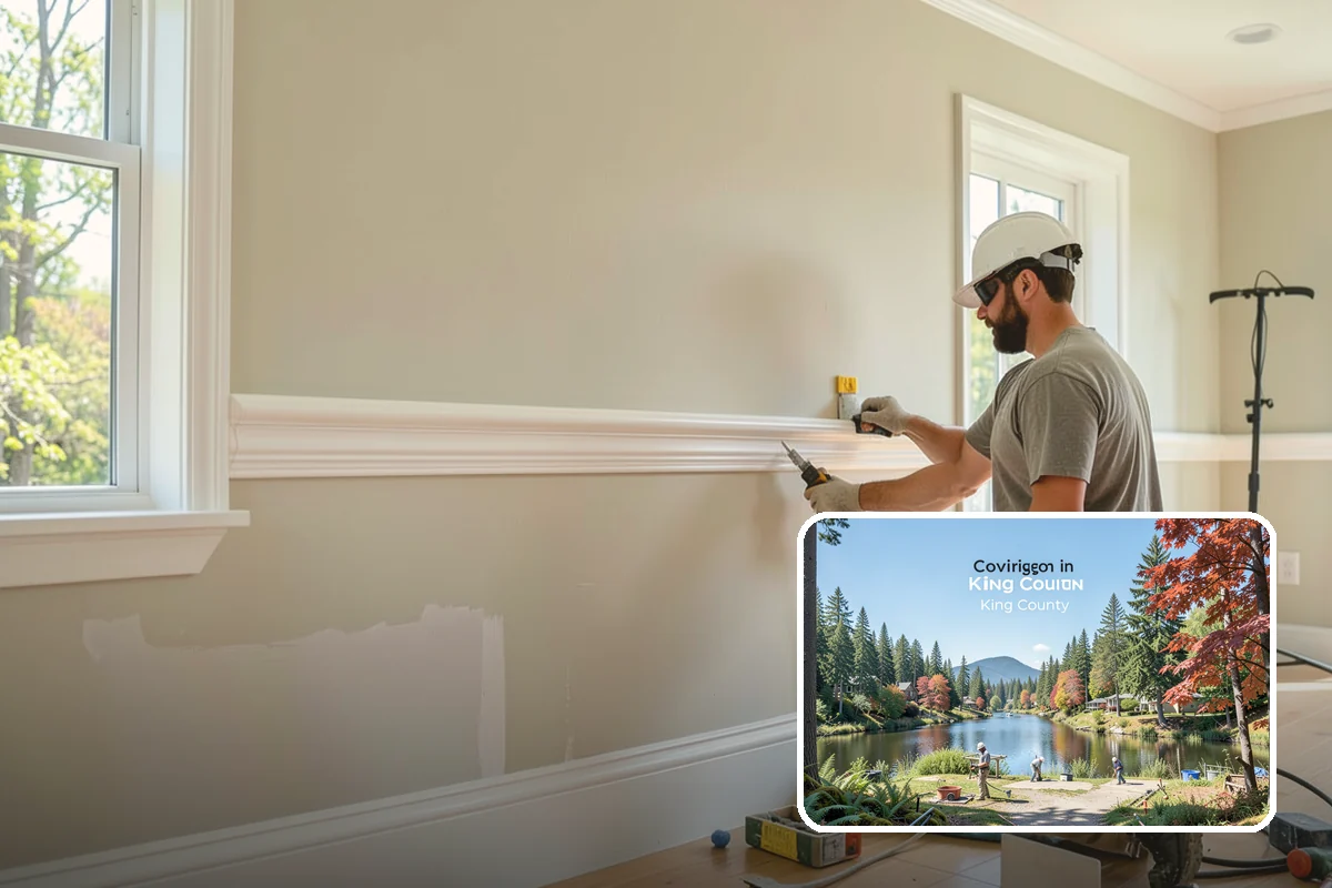 Trim Installation in Covington, King County, WA - Consistent reveals and level lines across every opening