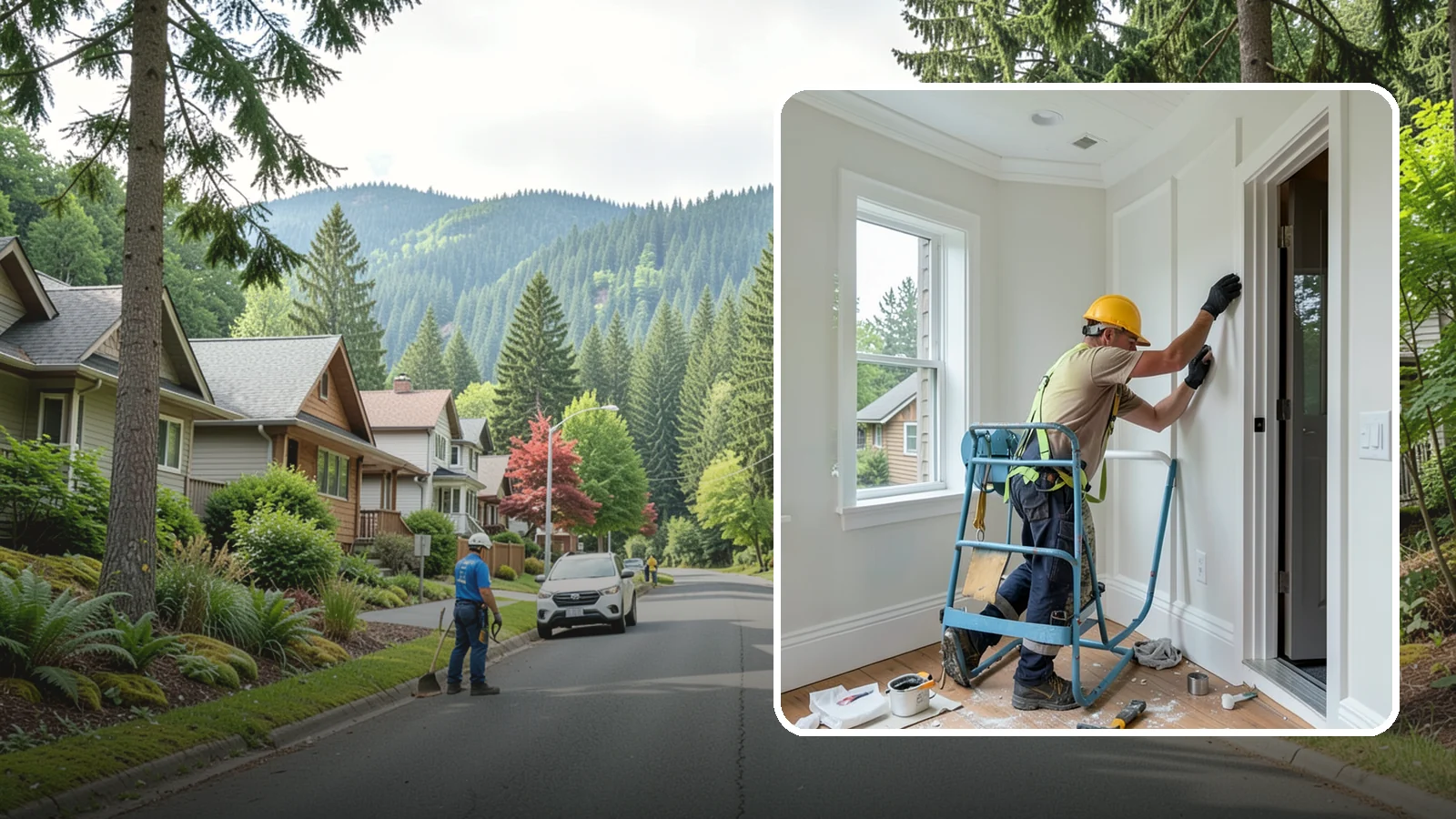 Trim Installation in Darrington, Snohomish County, WA - Clean trim installation around doors, windows, floors, and ceilings that frames each room with a finished, intentional edge.