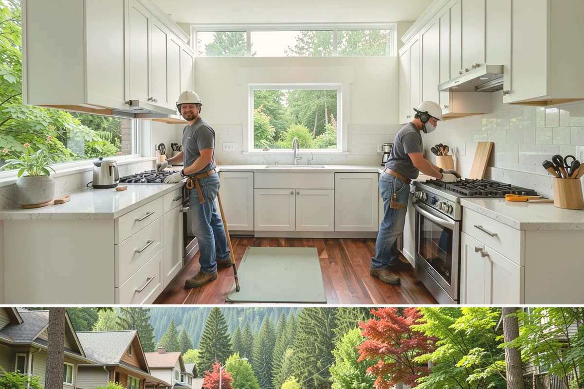 Trim Installation in Darrington, Snohomish County, WA - Trim installation is an interior task that proceeds on schedule regardless of Western Washington rain, so it fits well into...