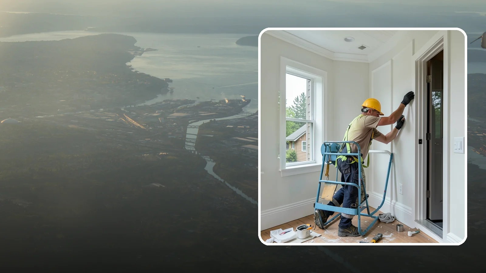 Trim Installation in Fife, Pierce County, WA - Clean trim installation around doors, windows, floors, and ceilings that frames each room with a finished, intentional edge.