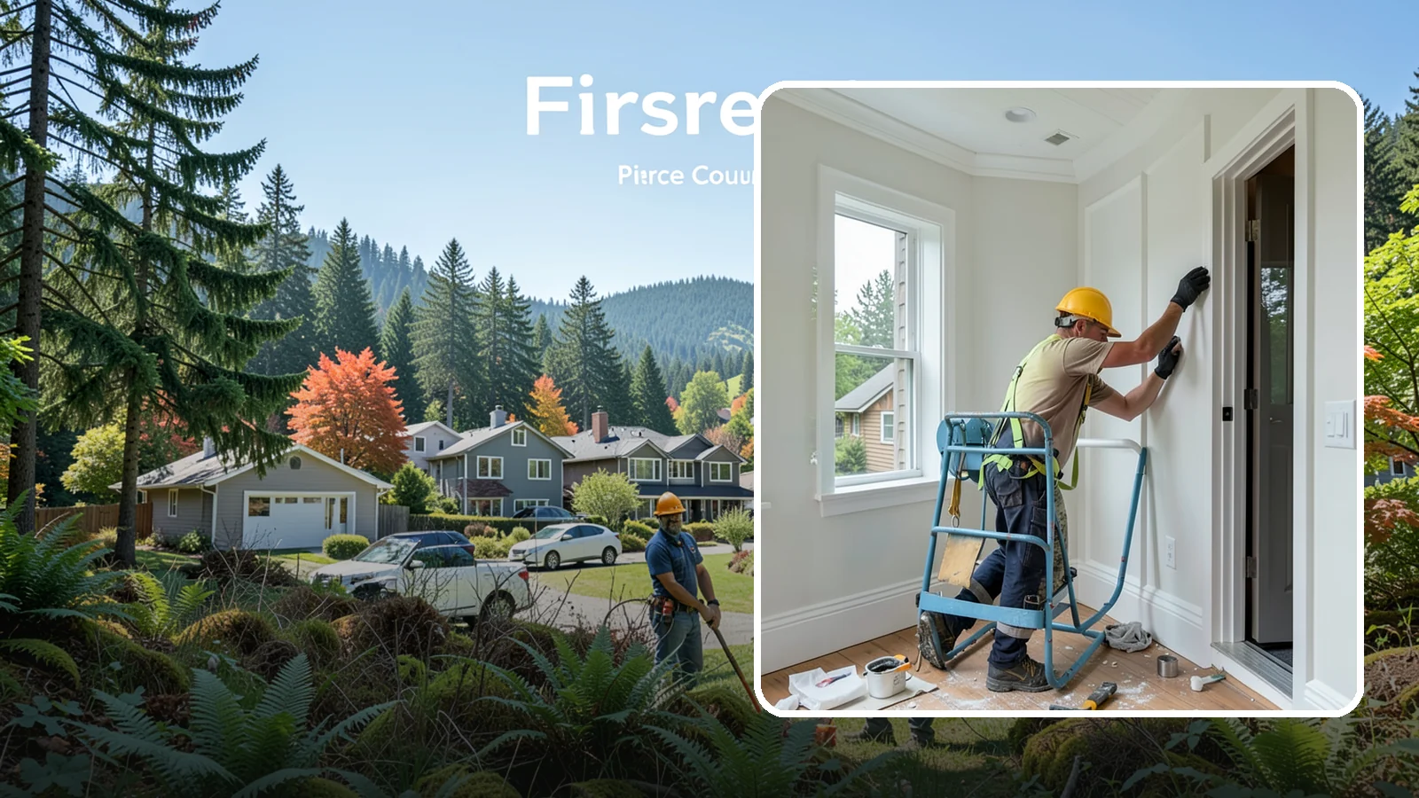 Trim Installation in Fircrest, Pierce County, WA - Clean trim installation around doors, windows, floors, and ceilings that frames each room with a finished, intentional edge.