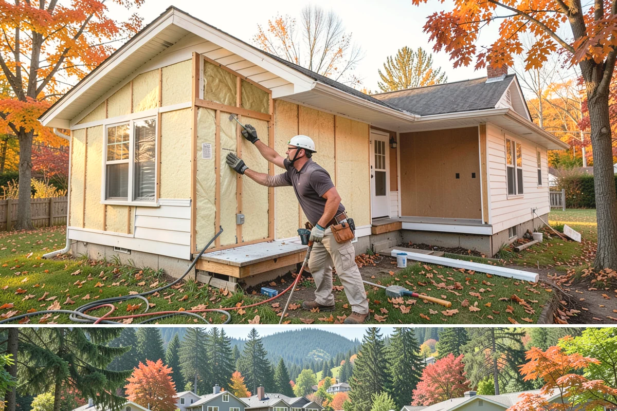 Trim Installation in Fircrest, Pierce County, WA - Trim installation is an interior task that proceeds on schedule regardless of Western Washington rain, so it fits well into...
