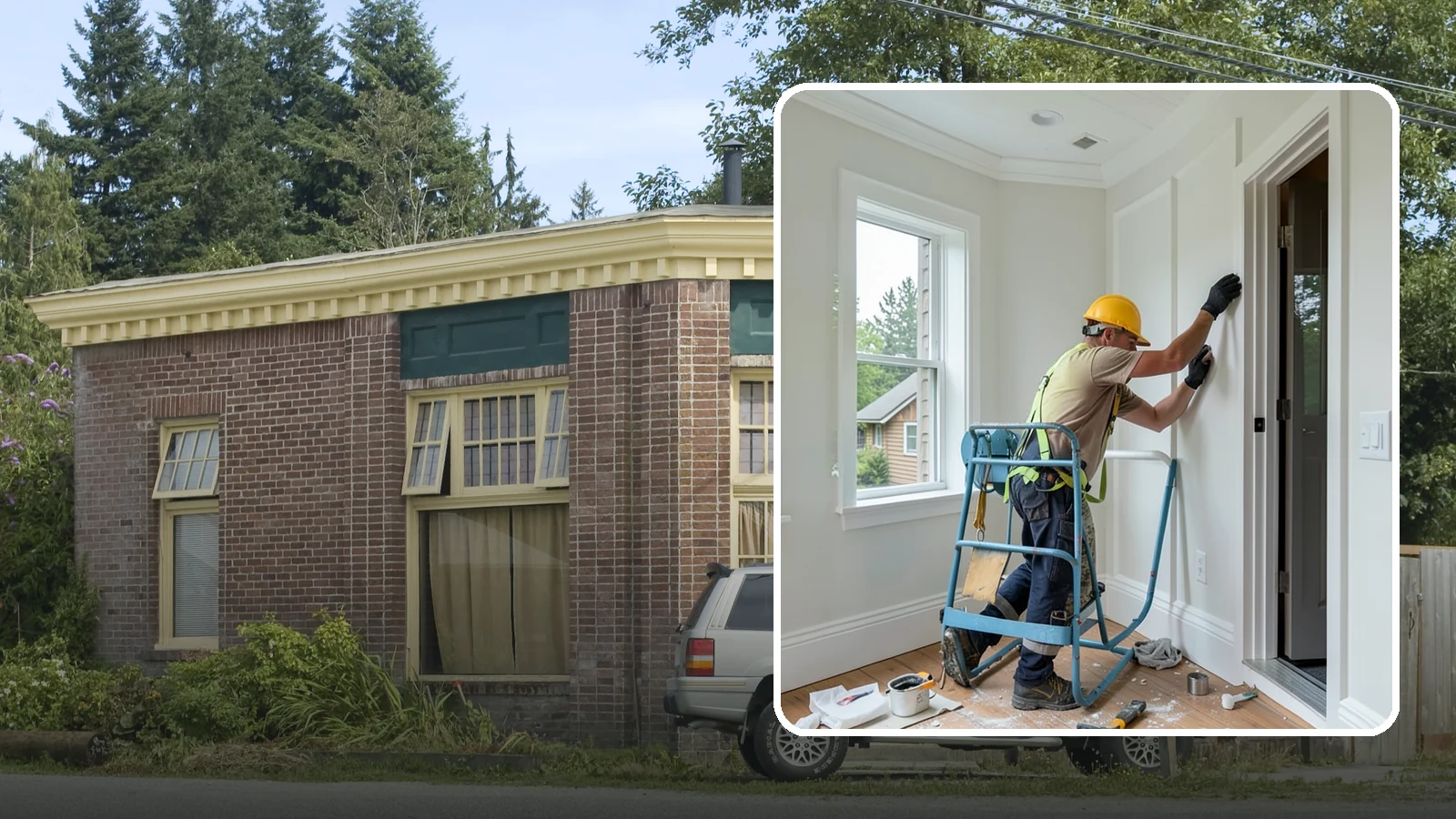 Trim Installation in Hamilton, Skagit County, WA - Clean trim installation around doors, windows, floors, and ceilings that frames each room with a finished, intentional edge.
