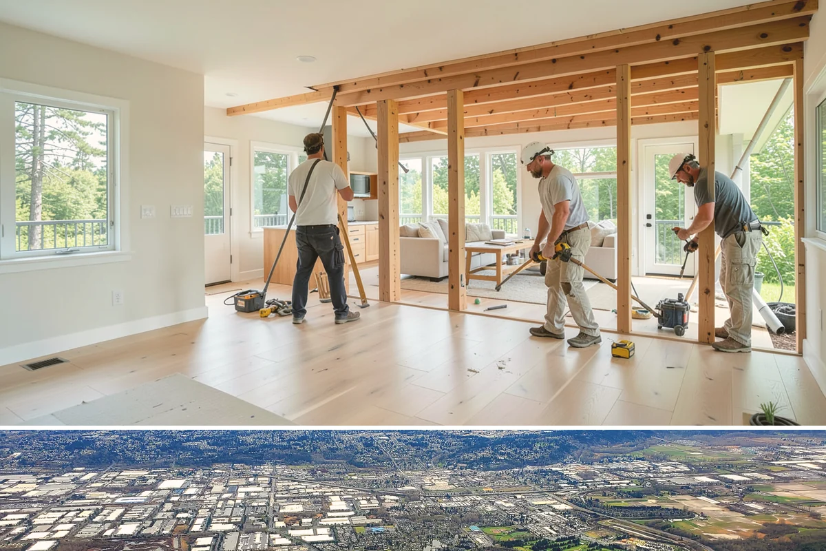Trim Installation in Kent, King County, WA - Trim installation is an interior task that proceeds on schedule regardless of Western Washington rain, so it fits well into...