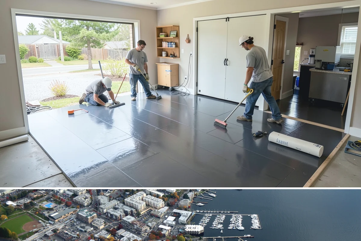 Trim Installation in Kirkland, King County, WA - Trim installation is an interior task that proceeds on schedule regardless of Western Washington rain, so it fits well into...