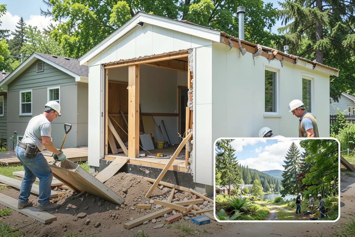 Trim Installation in Lake Forest Park, King County, WA - Consistent reveals and level lines across every opening