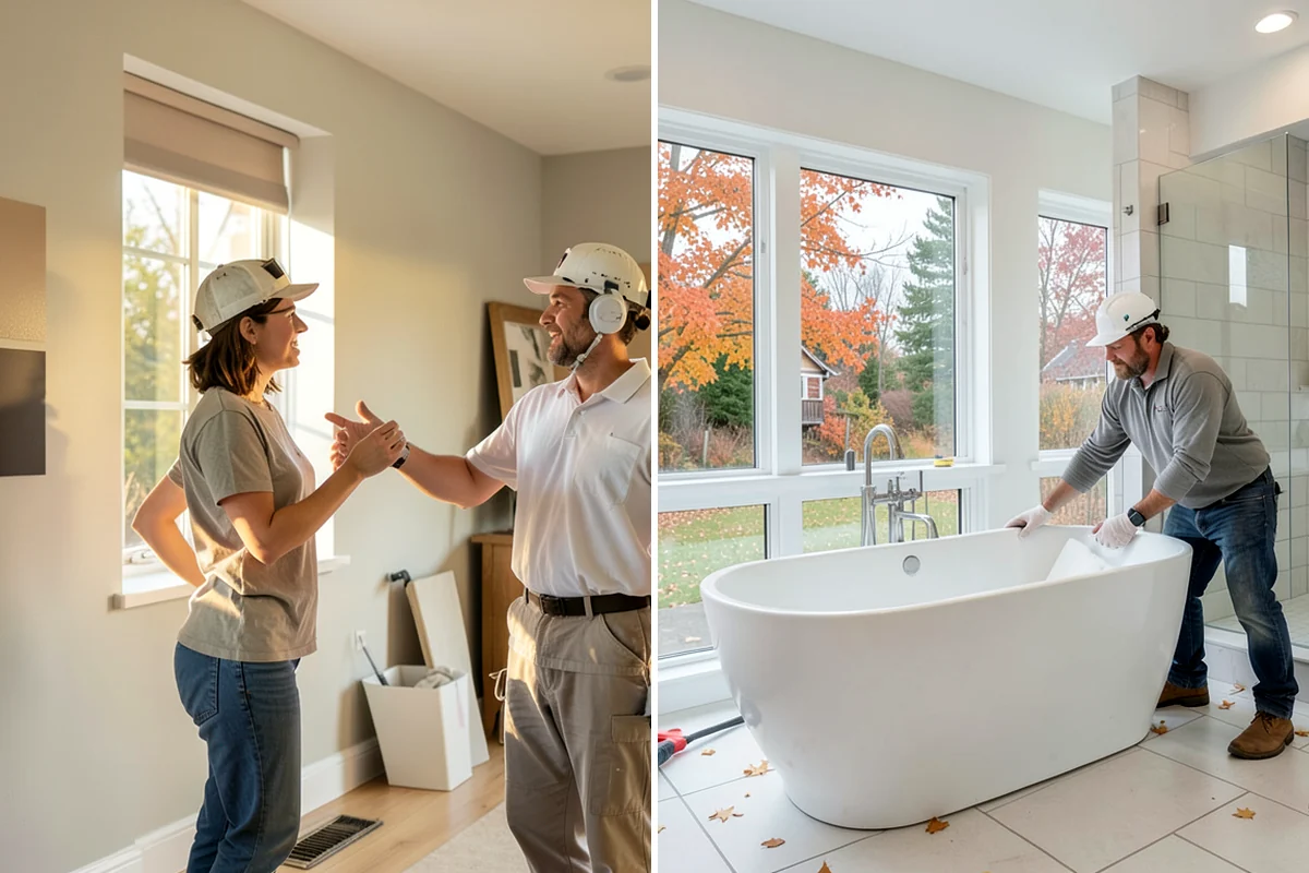 Trim Installation in Lake Forest Park, King County, WA - Confirm trim profiles and layout with you before ordering