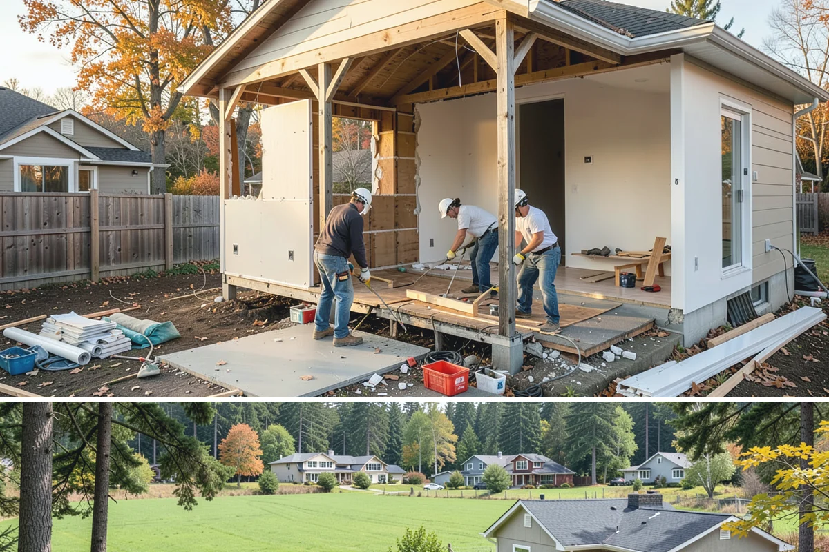 Trim Installation in Lyman, Skagit County, WA - Trim installation is an interior task that proceeds on schedule regardless of Western Washington rain, so it fits well into...
