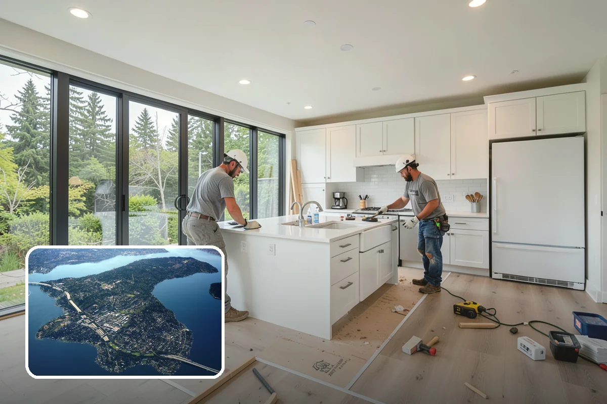 Trim Installation in Mercer Island, King County, WA - Consistent reveals and level lines across every opening