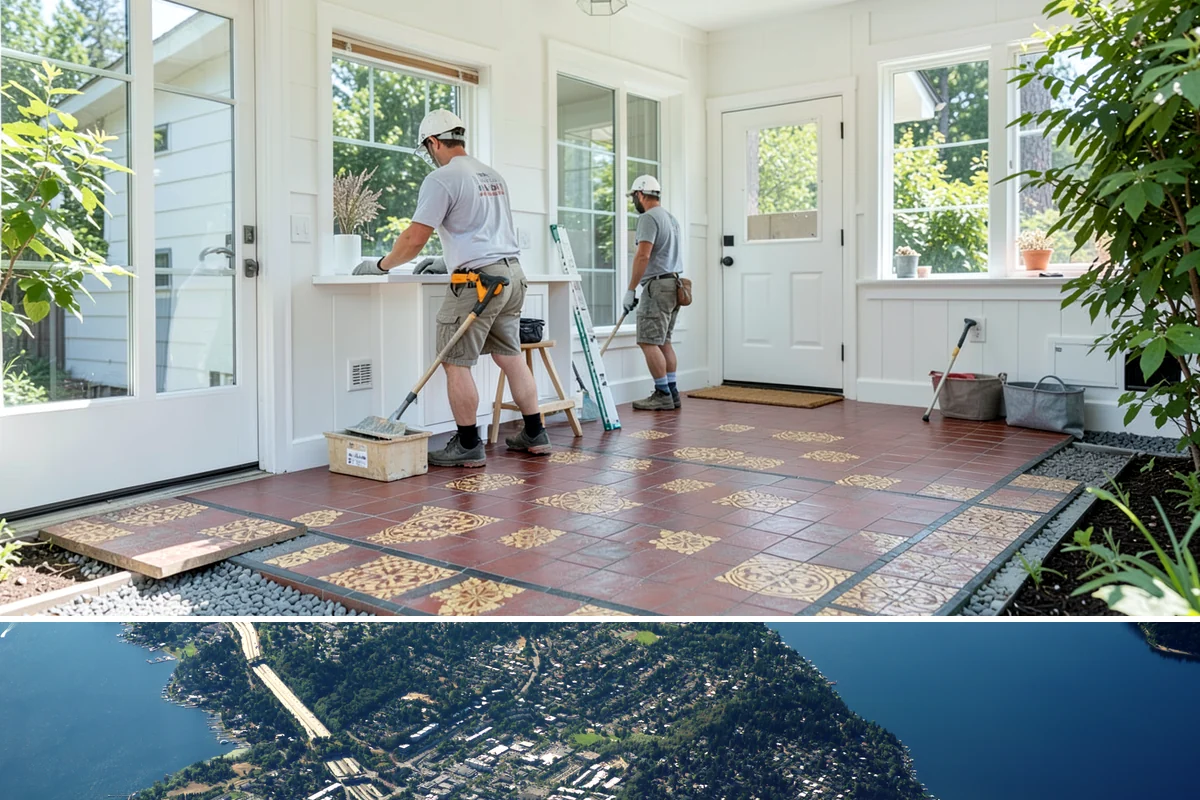 Trim Installation in Mercer Island, King County, WA - Trim installation is an interior task that proceeds on schedule regardless of Western Washington rain, so it fits well into...
