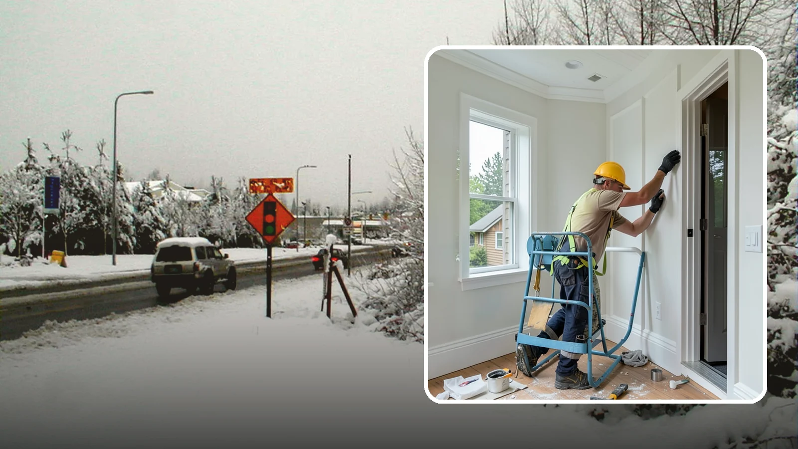 Trim Installation in Newcastle, King County, WA - Clean trim installation around doors, windows, floors, and ceilings that frames each room with a finished, intentional edge.