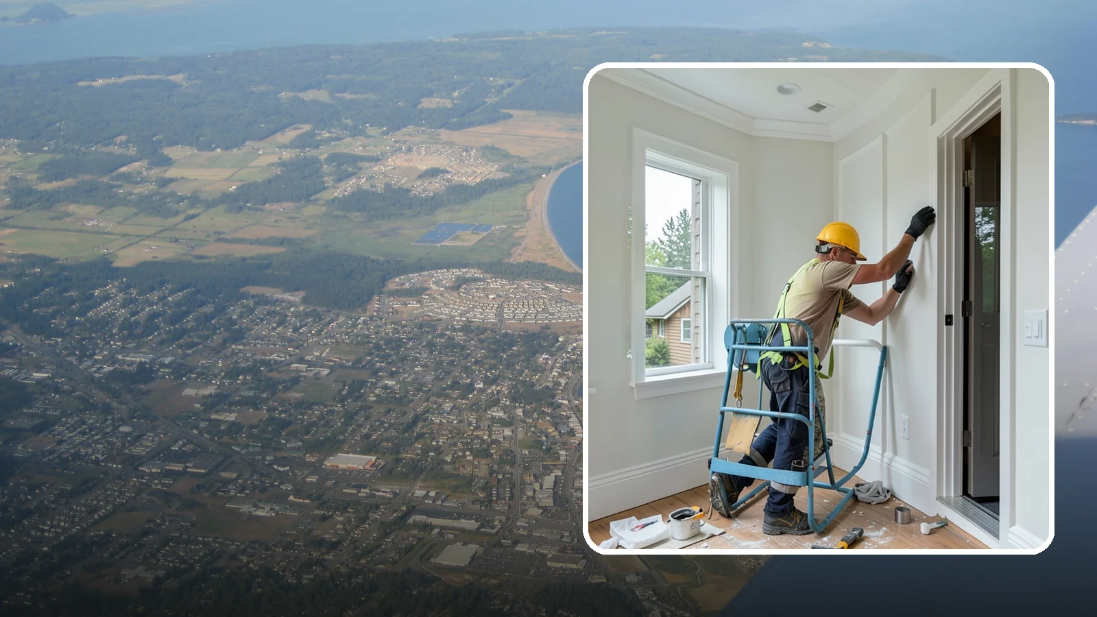 Trim Installation in Oak Harbor, Island County, WA - Clean trim installation around doors, windows, floors, and ceilings that frames each room with a finished, intentional edge.