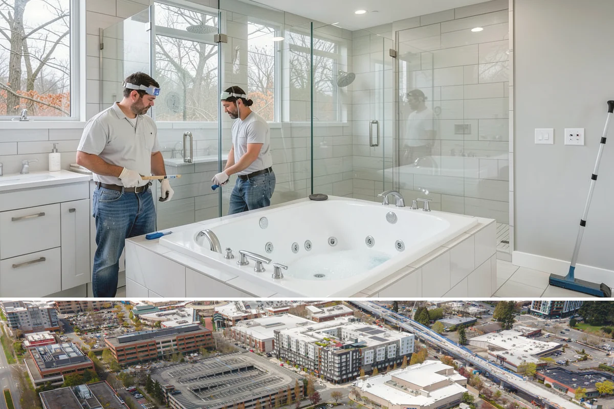 Trim Installation in Redmond, King County, WA - Trim installation is an interior task that proceeds on schedule regardless of Western Washington rain, so it fits well into...