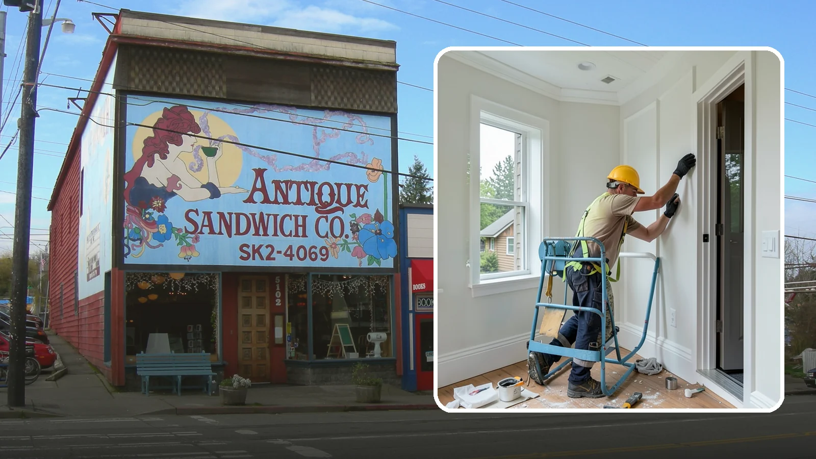 Trim Installation in Ruston, Pierce County, WA - Clean trim installation around doors, windows, floors, and ceilings that frames each room with a finished, intentional edge.