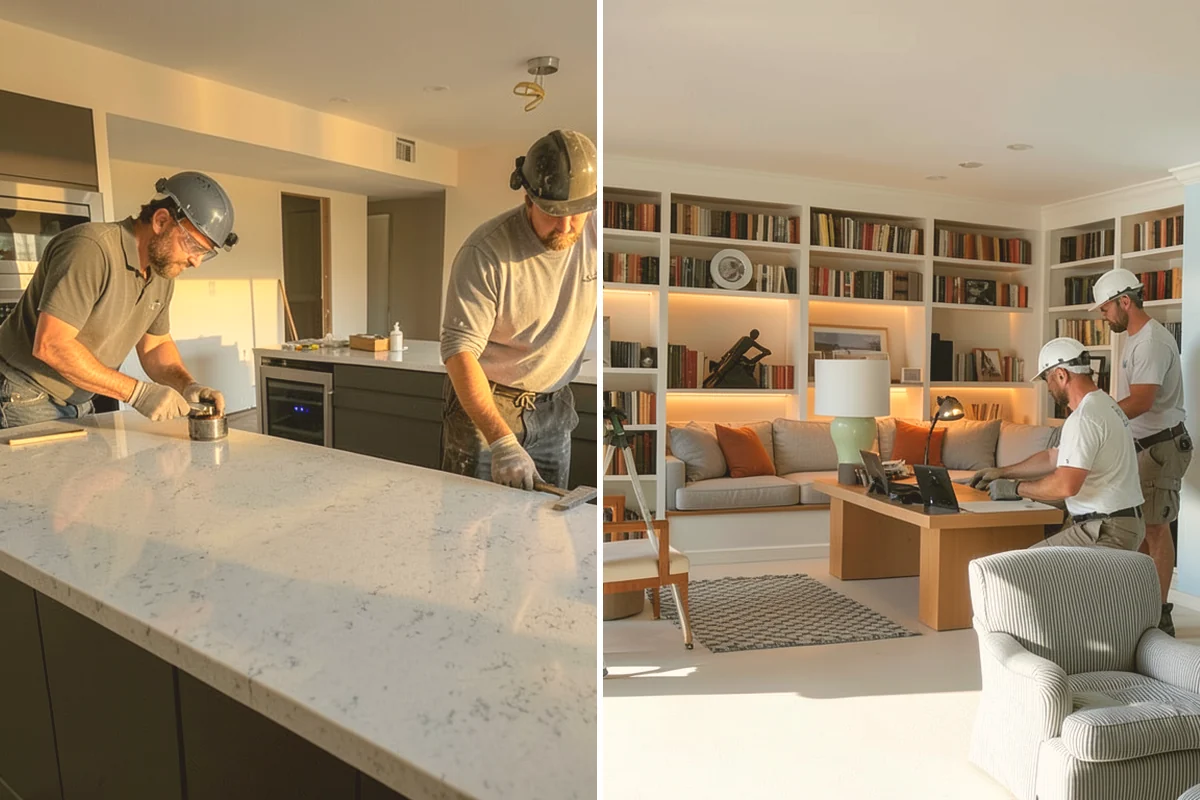 Trim Installation in Sammamish, King County, WA - Confirm trim profiles and layout with you before ordering