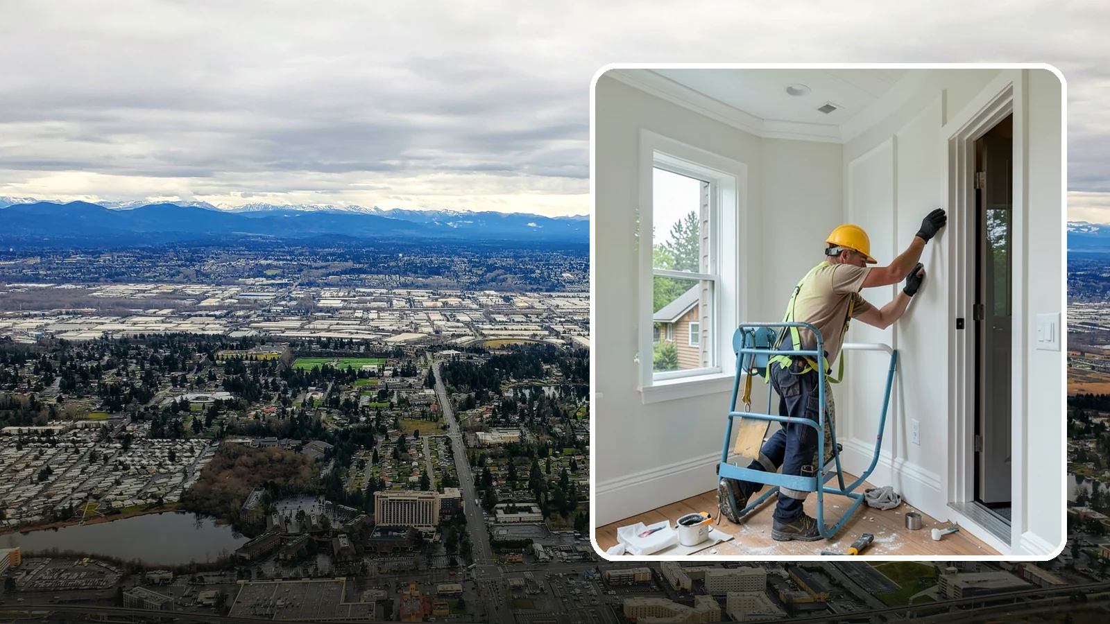 Trim Installation in SeaTac, King County, WA - Clean trim installation around doors, windows, floors, and ceilings that frames each room with a finished, intentional edge.