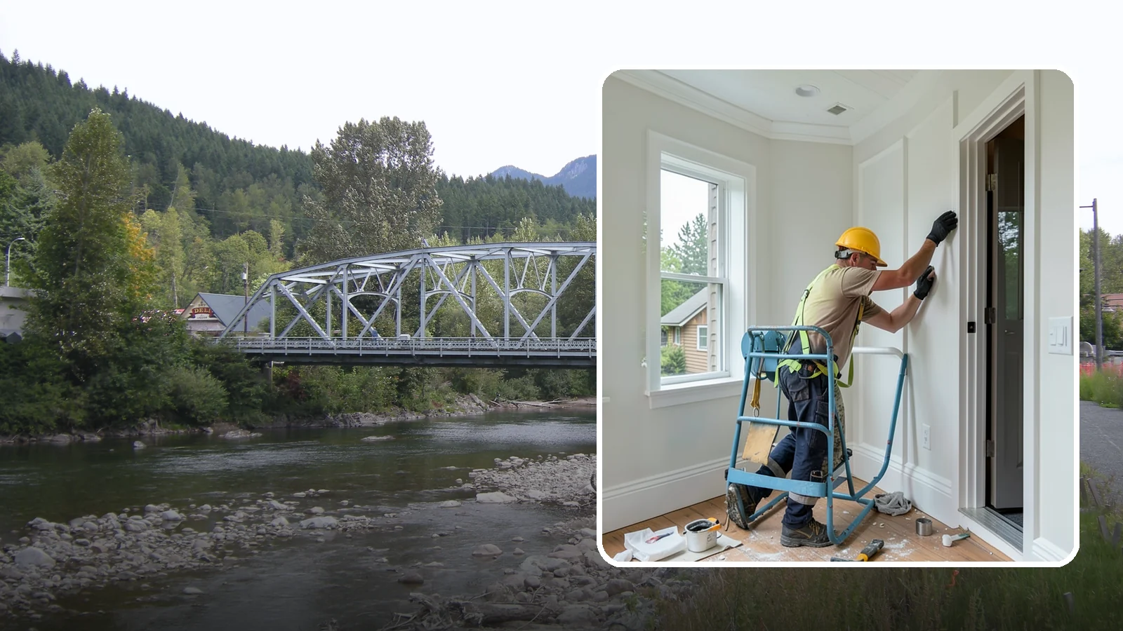 Trim Installation in Skykomish, King County, WA - Clean trim installation around doors, windows, floors, and ceilings that frames each room with a finished, intentional edge.