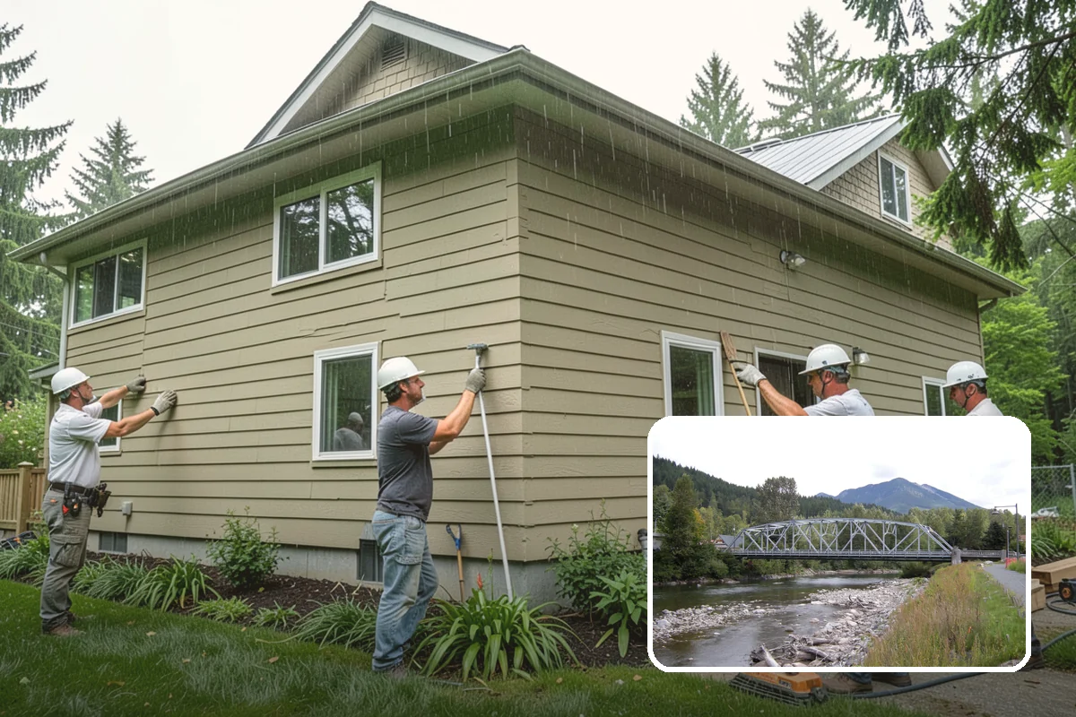Trim Installation in Skykomish, King County, WA - Consistent reveals and level lines across every opening