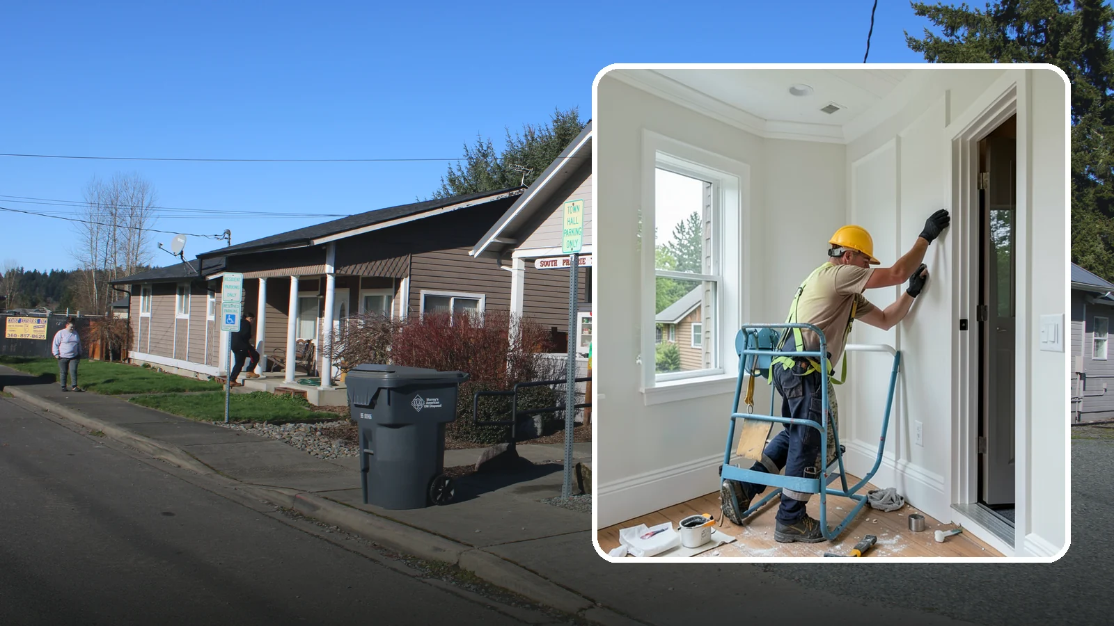 Trim Installation in South Prairie, Pierce County, WA - Clean trim installation around doors, windows, floors, and ceilings that frames each room with a finished, intentional edge.