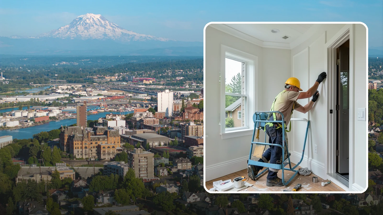 Trim Installation in Tacoma, Pierce County, WA - Clean trim installation around doors, windows, floors, and ceilings that frames each room with a finished, intentional edge.
