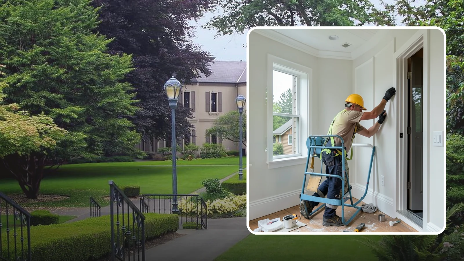 Trim Installation in Woodinville, King County, WA - Clean trim installation around doors, windows, floors, and ceilings that frames each room with a finished, intentional edge.