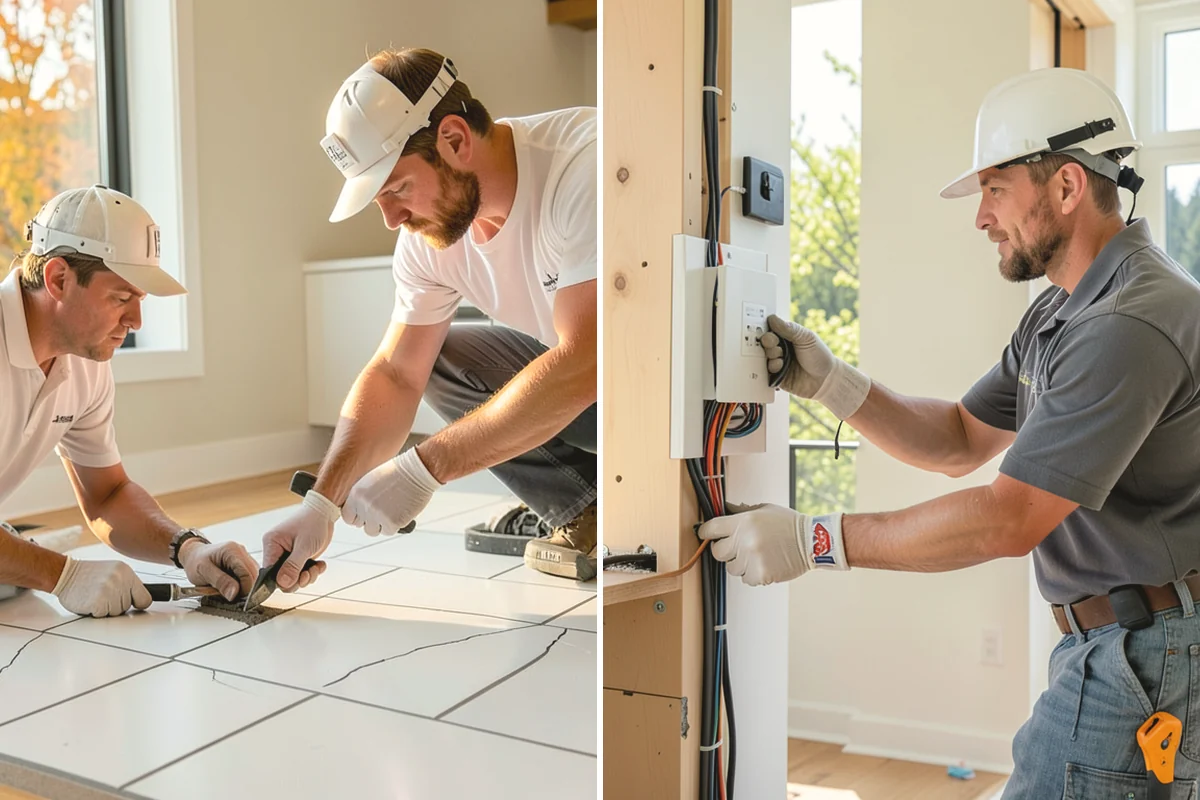 Trim Painting in Black Diamond, King County, WA - Fill nail holes, caulk gaps, and sand existing finishes