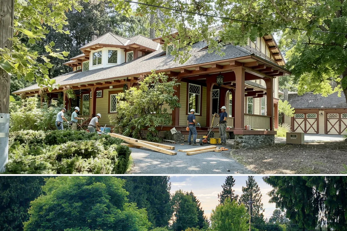Trim Painting in Bonney Lake, Pierce County, WA - Trim painting is an interior-friendly project ideal for the damp off-season when outdoor work stalls.