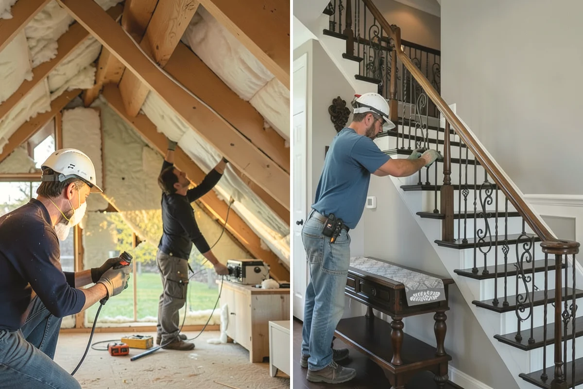 Trim Painting in Carbonado, Pierce County, WA - Fill nail holes, caulk gaps, and sand existing finishes