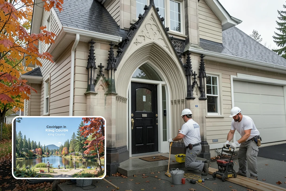 Trim Painting in Covington, King County, WA - Durable enamel finish that resists scuffs and repeated cleaning